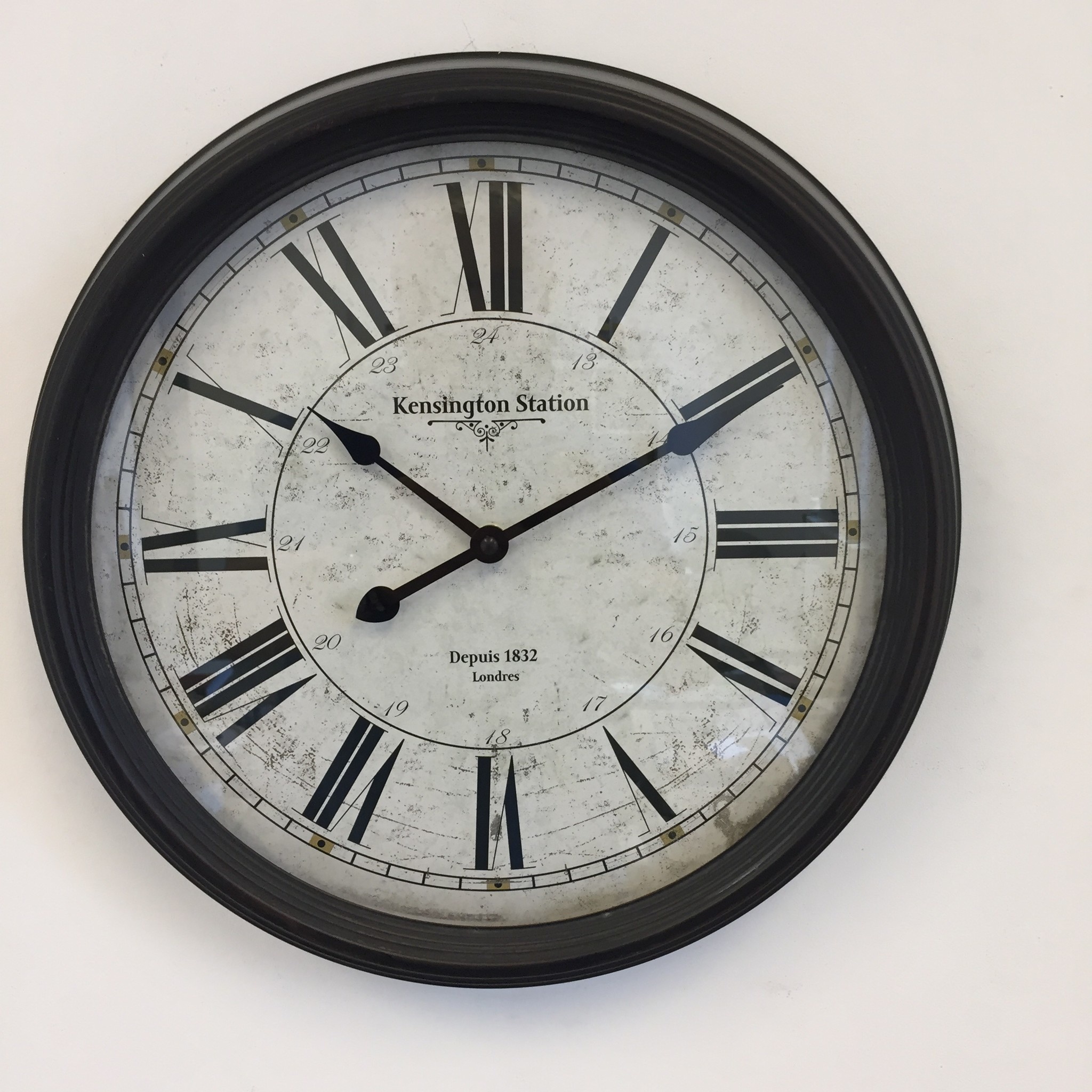 NiceTime Design - Wandklok Kensington 1832 Vintage Industrieel