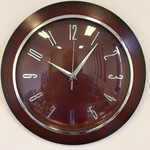 NiceTime Design - Wall clock Mahogany Modern Design