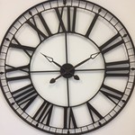 Klokkendiscounter Design - Wandklok Prix de Rome MARRONE Vintage Industrieel