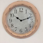 NiceTime Design - Wall clock Portofino Pink Vintage
