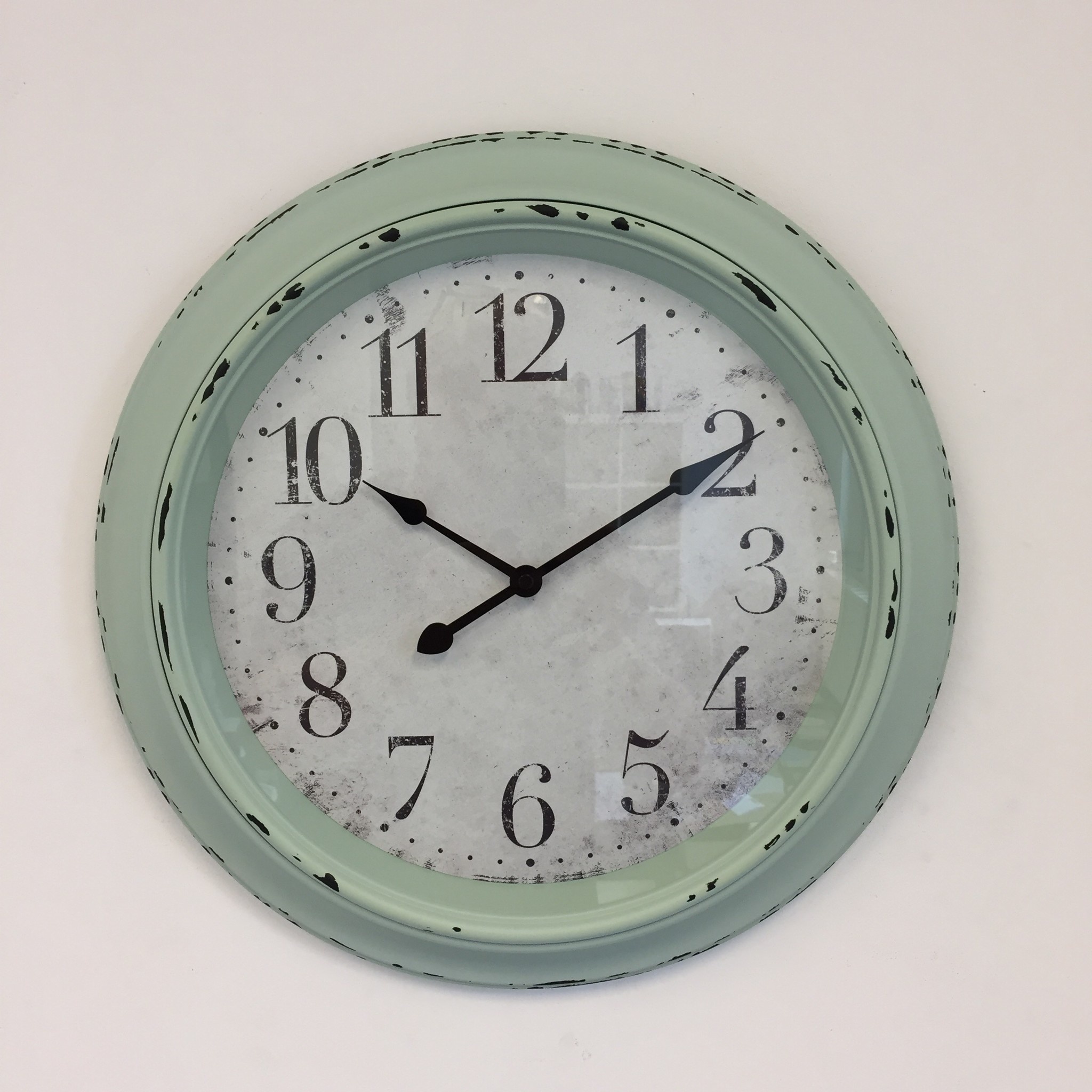 NiceTime Design - Wall clock Portofino Vintage Green