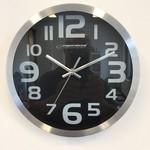 NiceTime Design - Wall clock Swiss Black 25