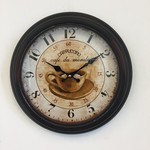 NiceTime Design - Wandklok Cappuccino Vintage Retro Industrial