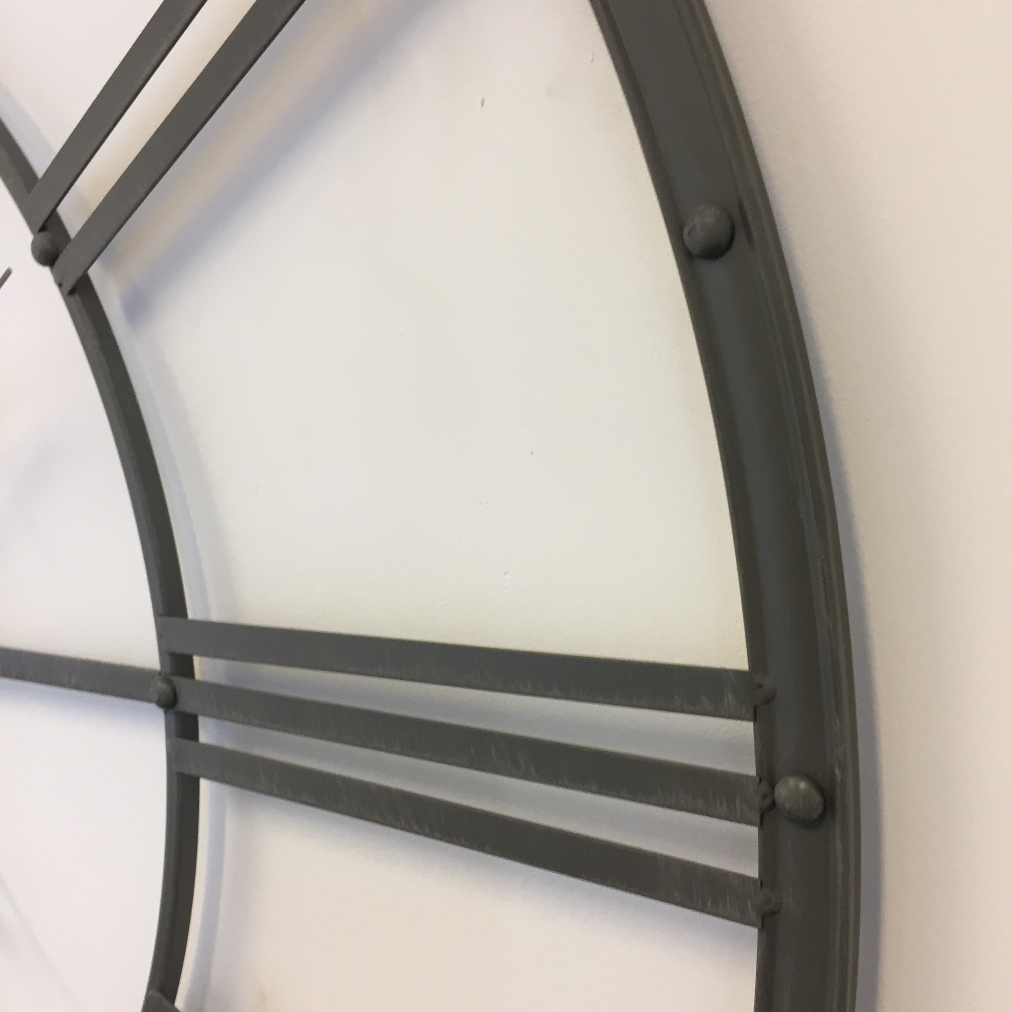 Klokkendiscounter Design - Wall clock The Gray XXL Vintage Industrial Design