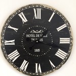 NiceTime Design - Wall clock Hotel De Ville 1885 Vintage Industrial