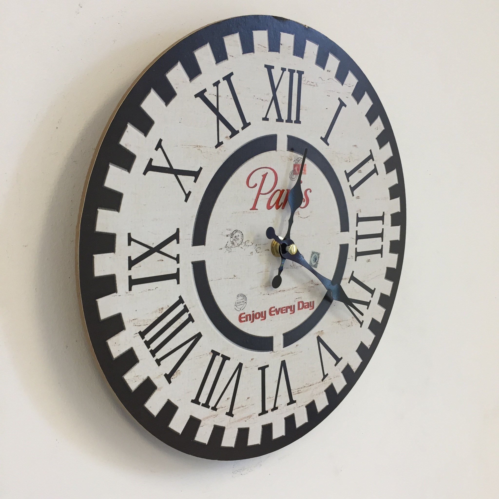 NiceTime Design - Wall clock Paris Enjoy Industrial Vintage