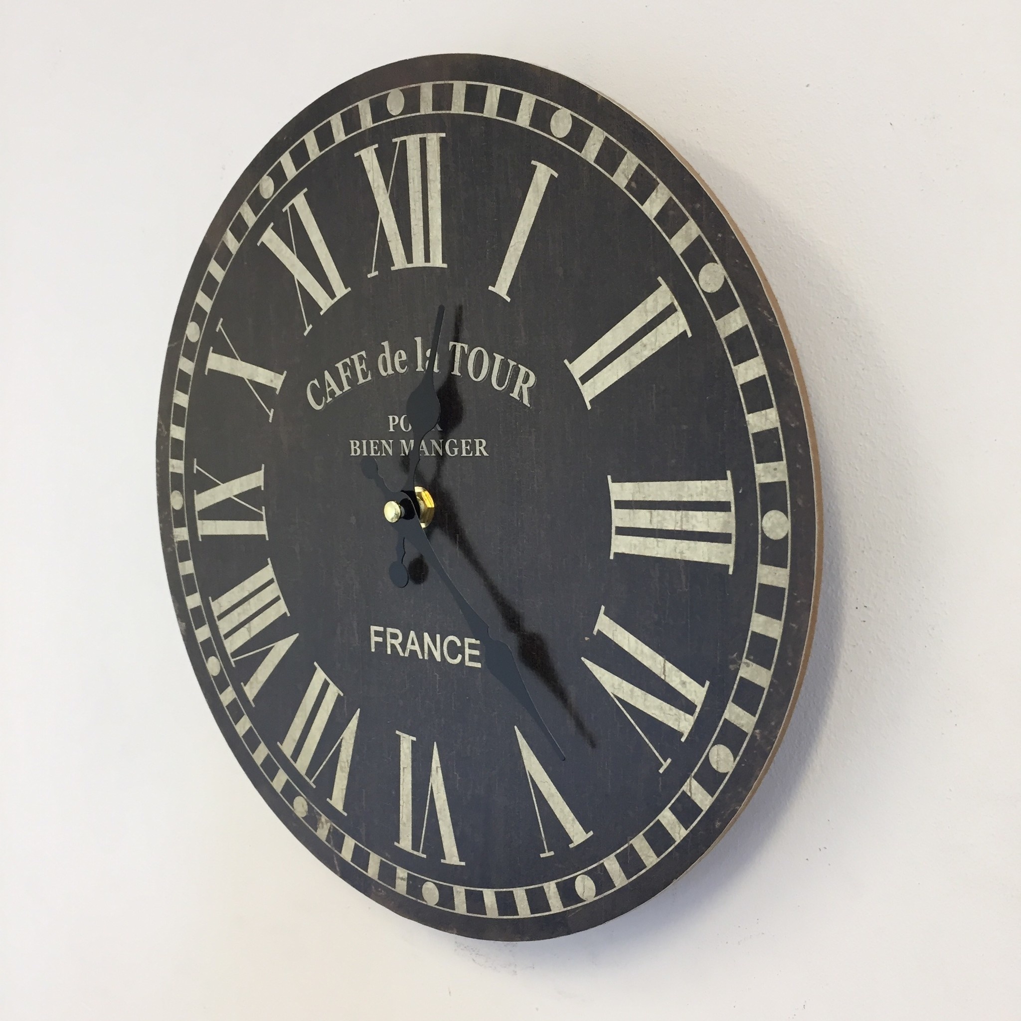 NiceTime Design - Wall clock De la Tour Vintage Industrial