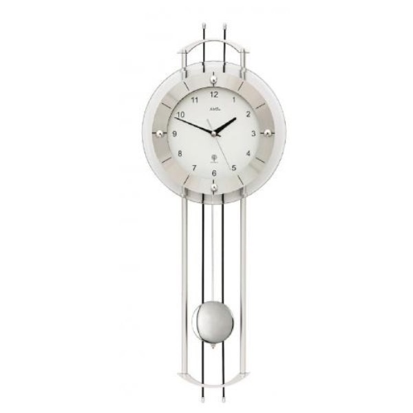 AMS Design - Wall clock Silver Spirit Modern Design