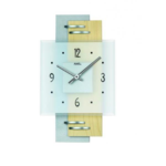 AMS Design - Wall clock Maple Modern Design