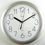 Pevanda Design - Wall clock Silver Moon Modern Design