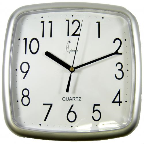 Design - Wall clock CETI Silver Modern Design