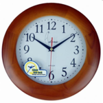 Design - Wall clock Natural Wood Modern Design