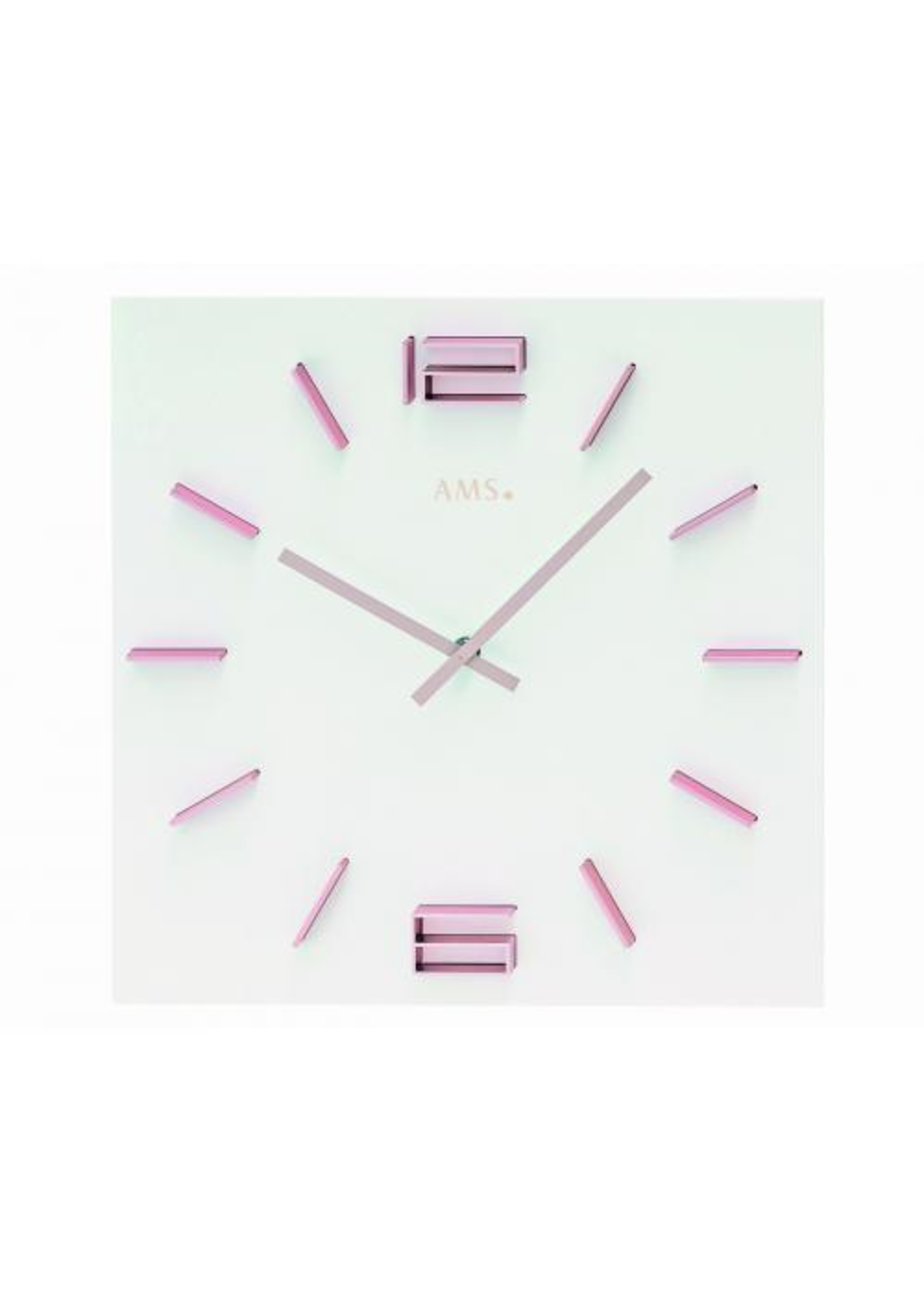 AMS BeoXL - Wandklok Pink Lady Modern Design