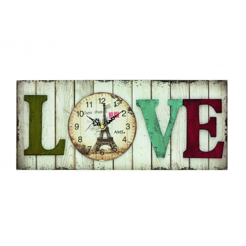 AMS Design - Wall clock Love Modern Design