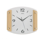 AMS Design - Wanduhr Buche Massivholz Modernes Design