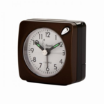 Design - Reiseuhr MINI-Format Farbe braun