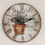NiceTime Design - Wall clock Provencal Rural Design