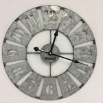 Klokkendiscounter Design - wall clock in zinc metal design