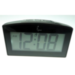 Design - alarm clock LED in Black Modern Design