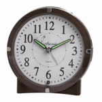 Design - Clock Metall Brown modernes Design