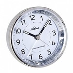 Atlanta Design - Clock TIME SIGNAL SILVER