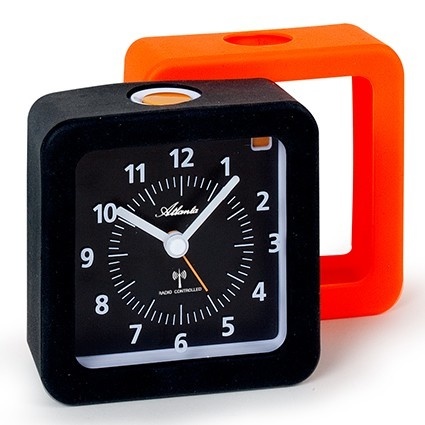 Atlanta Design - alarm clock Cameleon Black