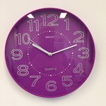 NiceTime Design - Wandklok Lumina Violet Modern Design