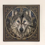 NiceTime Design - Wandklok Wolf
