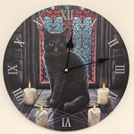 NiceTime Design - Wandklok voor kinderen met zwarte kat