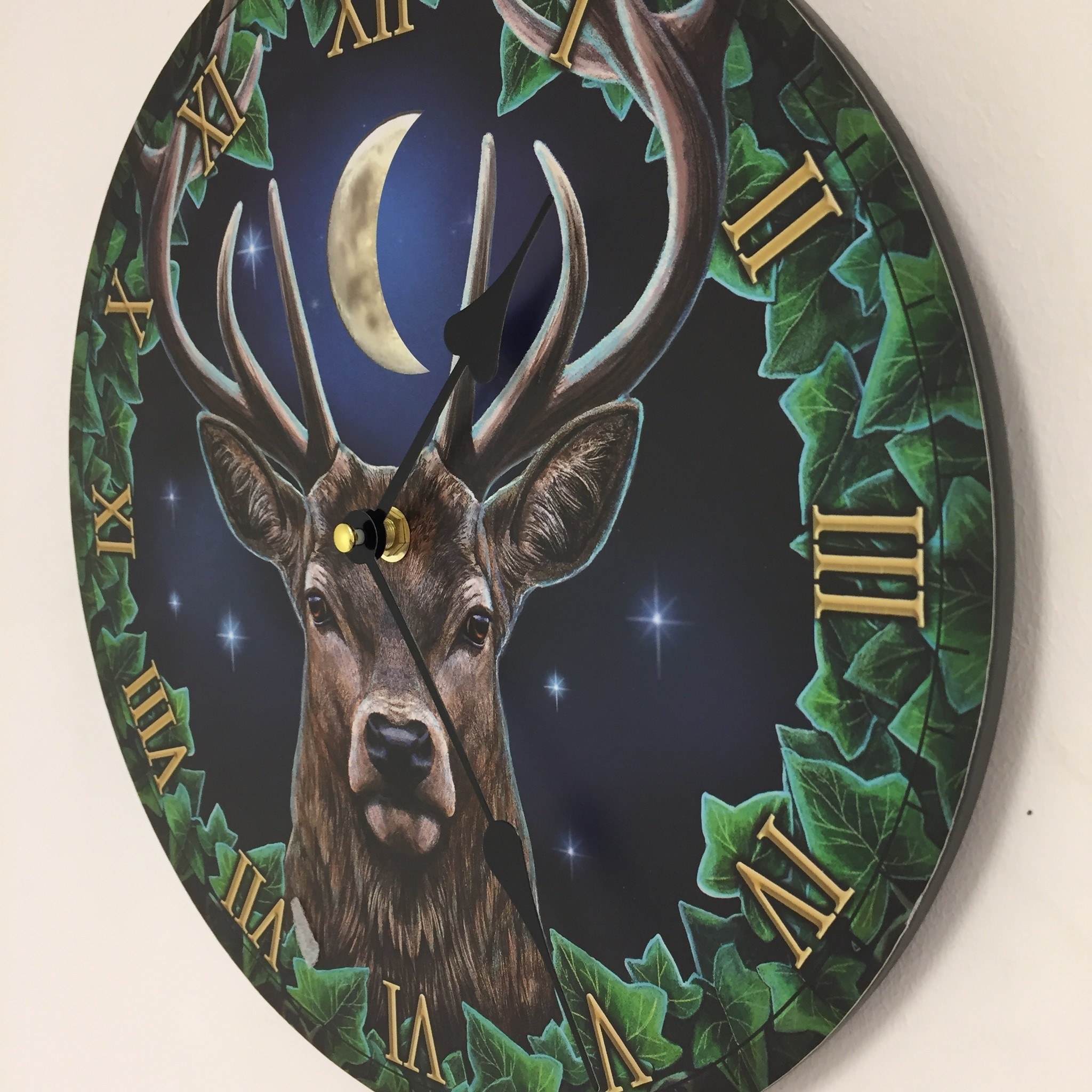 NiceTime Design - Wall clock for children with deer