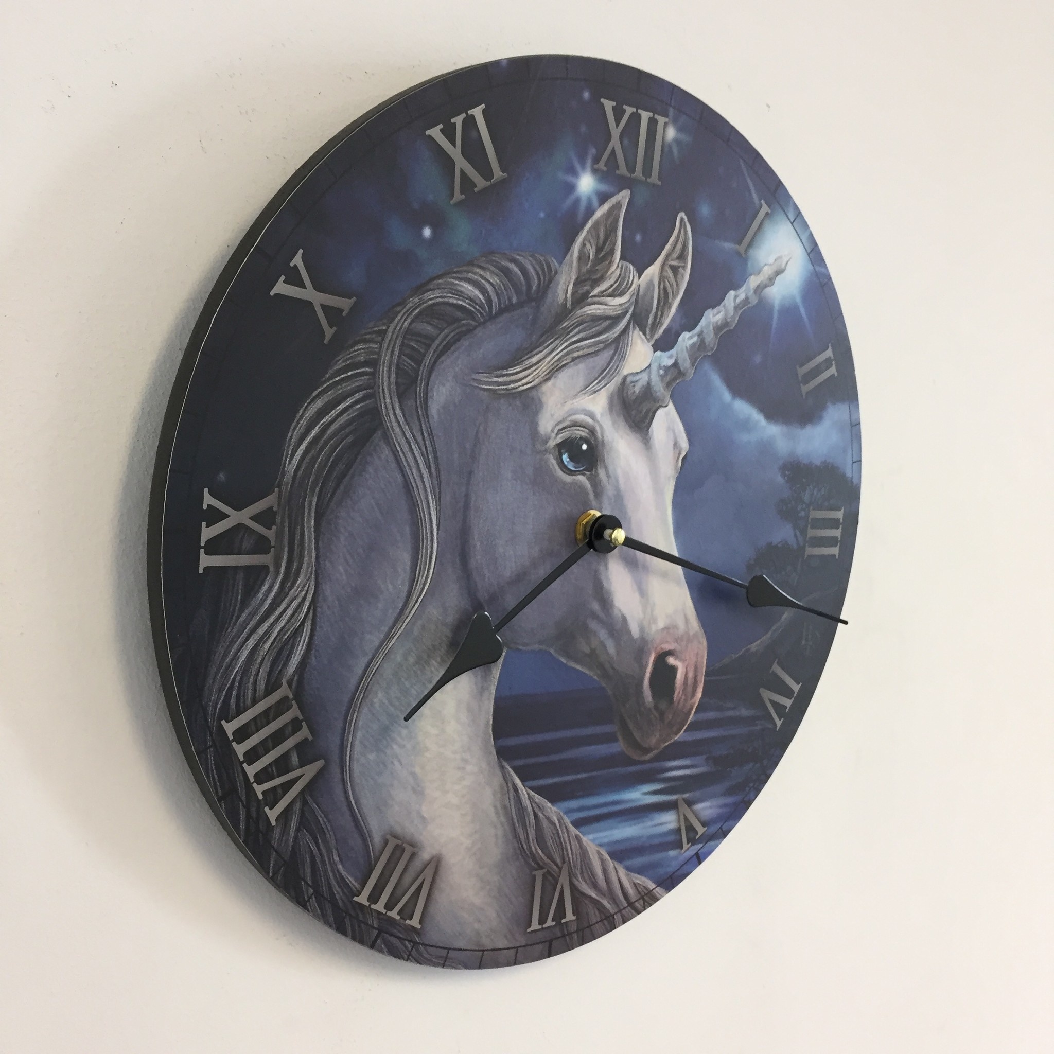 NiceTime Design - Wandklok Unicorn voor kinderen