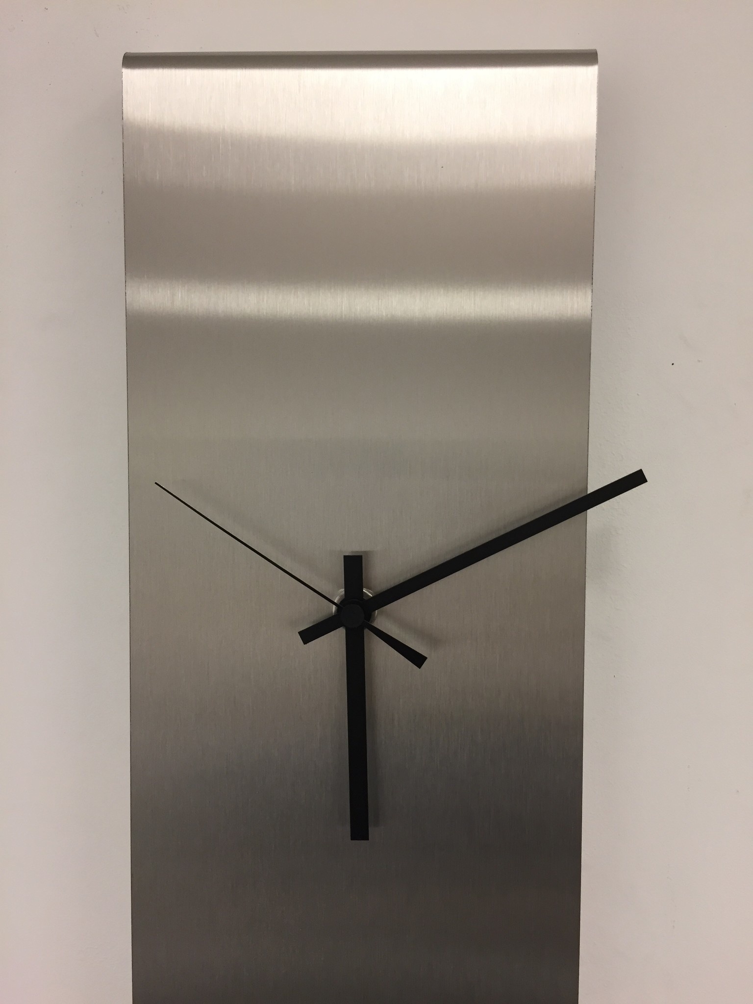 Klokkendiscounter Design - Wall clock New York Skyscraper Silver