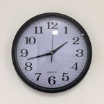 NiceTime Design - Wall clock Quartz Black Modern Design