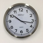 NiceTime Design - Wandklok 34 Modern Design in Aluminium