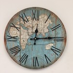 Klokkendiscounter Design - Wall clock World II Retro Vintage Design