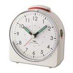 Klokkendiscounter Design - alarm clock design model in white