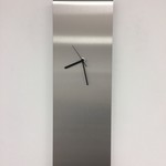 Klokkendiscounter Design - Wandklok LaBrando zilver modern design