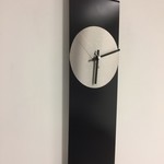 Klokkendiscounter Design - Wall clock Labrand Export Design Black & White Pointer