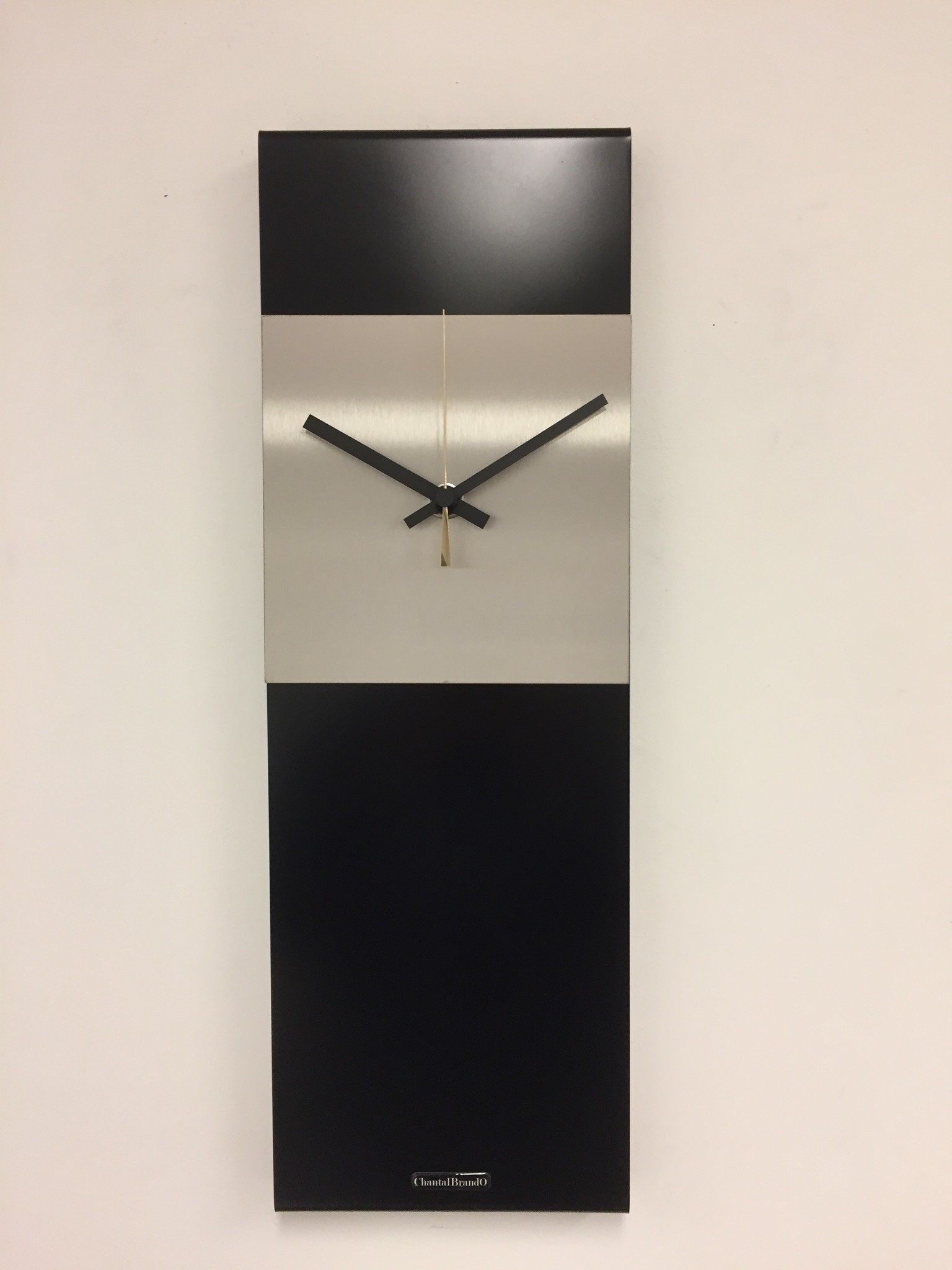 Klokkendiscounter Design - Wall clock Labrand Export Design Black & Gold Pointer