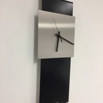 Klokkendiscounter Design - Wall clock Labrand Export Design Black Modern Design