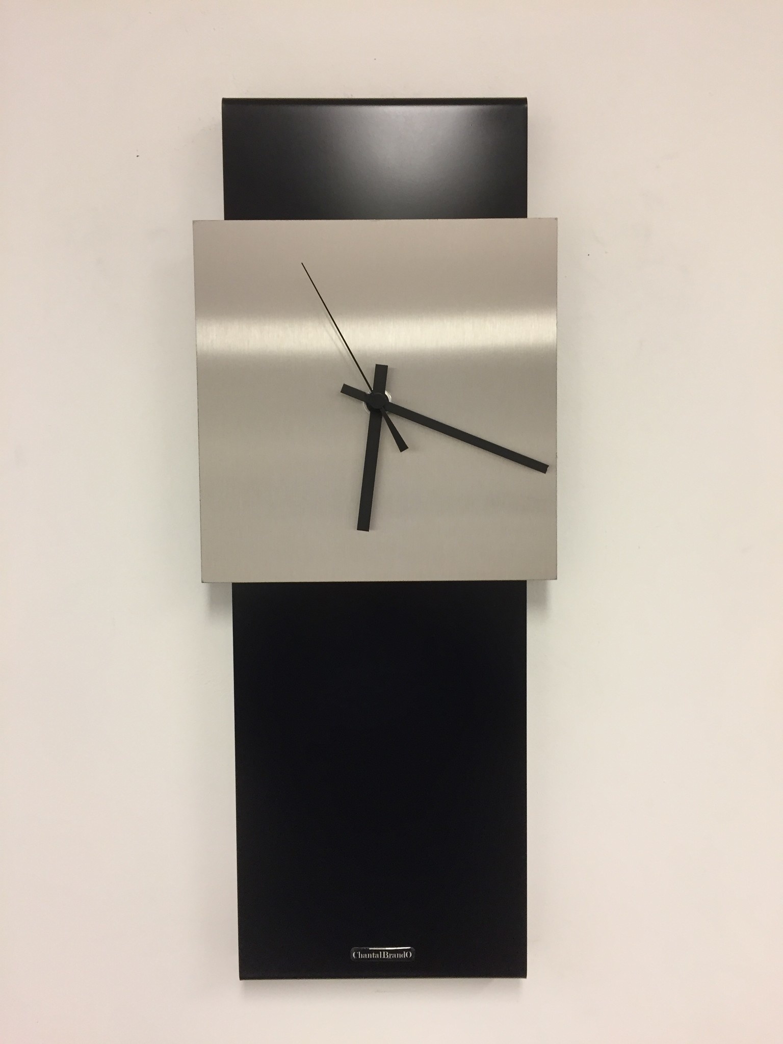 Klokkendiscounter Design - Wall clock Labrand Export Design Black Modern Design