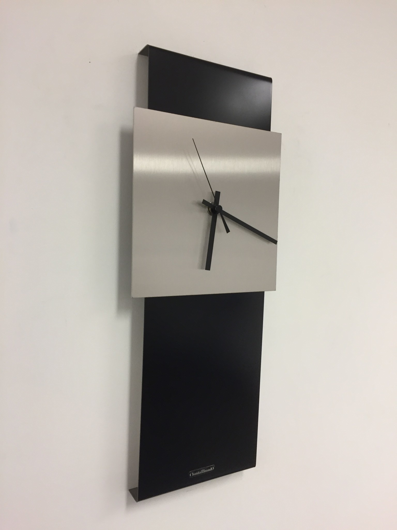 Klokkendiscounter Design - Wall clock Labrand Export Design Black Modern Design