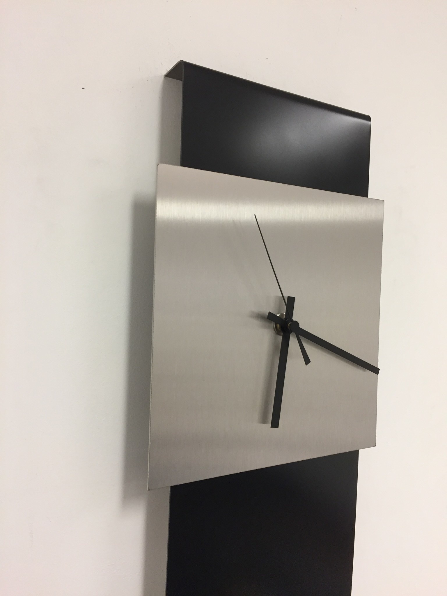 Klokkendiscounter Design - Wall clock Labrand Export Design Black Modern Design