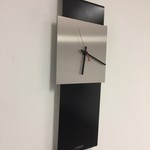 Klokkendiscounter Design - Wall clock Labrand Export Design Black & Red Pointer Modern Design