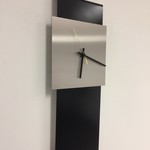 Klokkendiscounter Design - Wall clock Labrand Export Design Black & Gold Pointer Modern Design