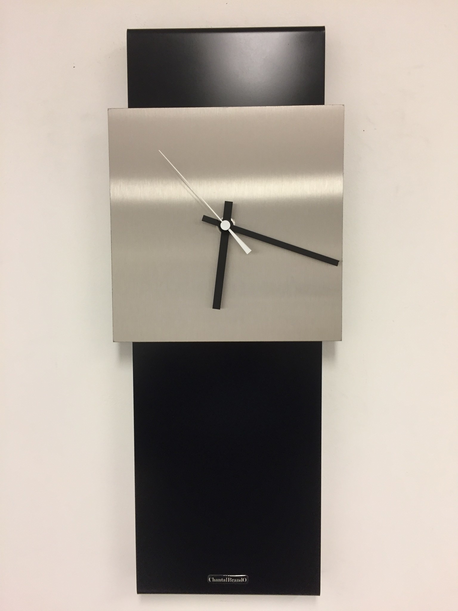 Klokkendiscounter Design - Wall clock Labrand Export Design Black & White Pointer Modern Design
