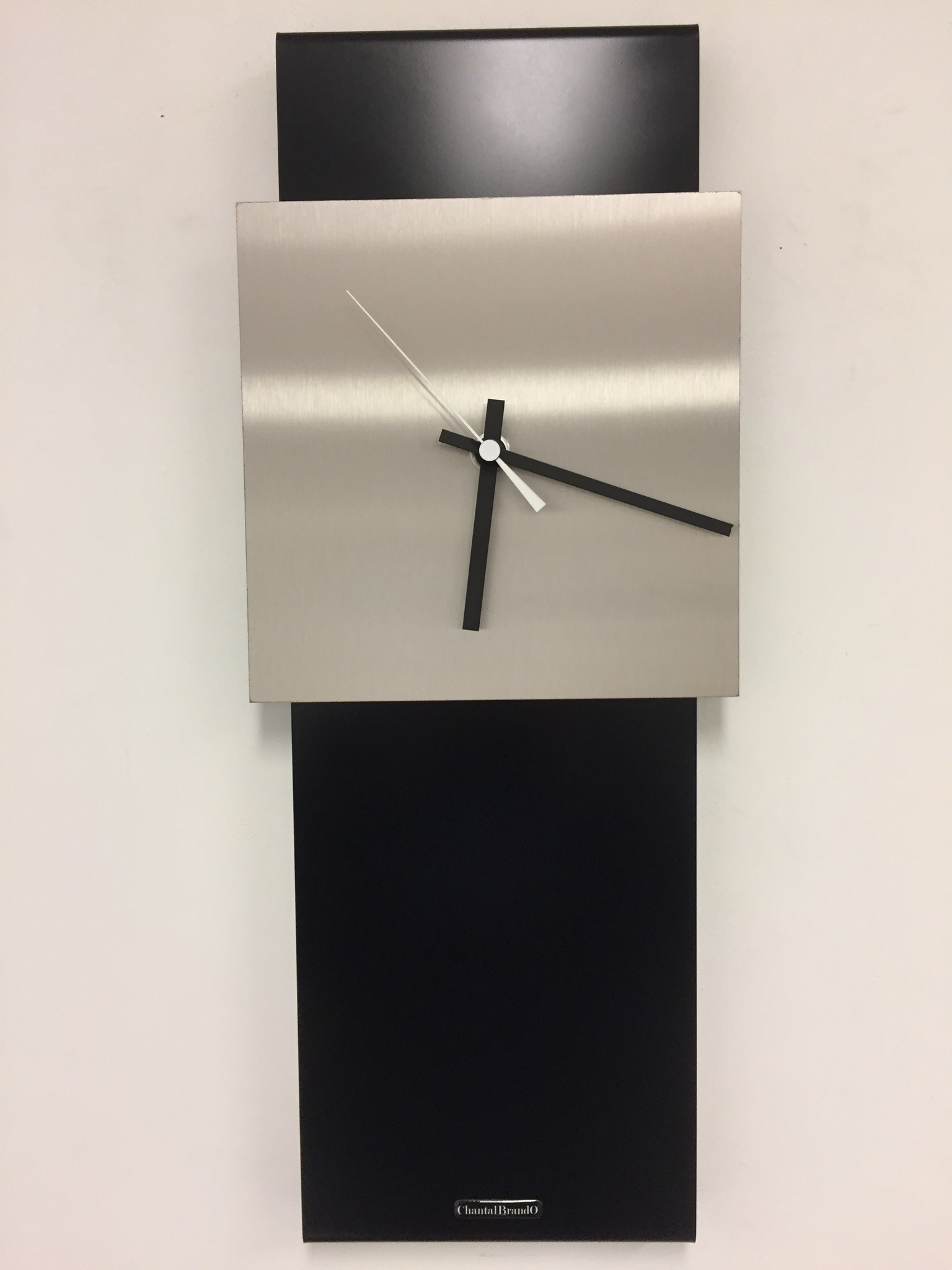 Klokkendiscounter Design - Wall clock Labrand Export Design Black & White Pointer Modern Design