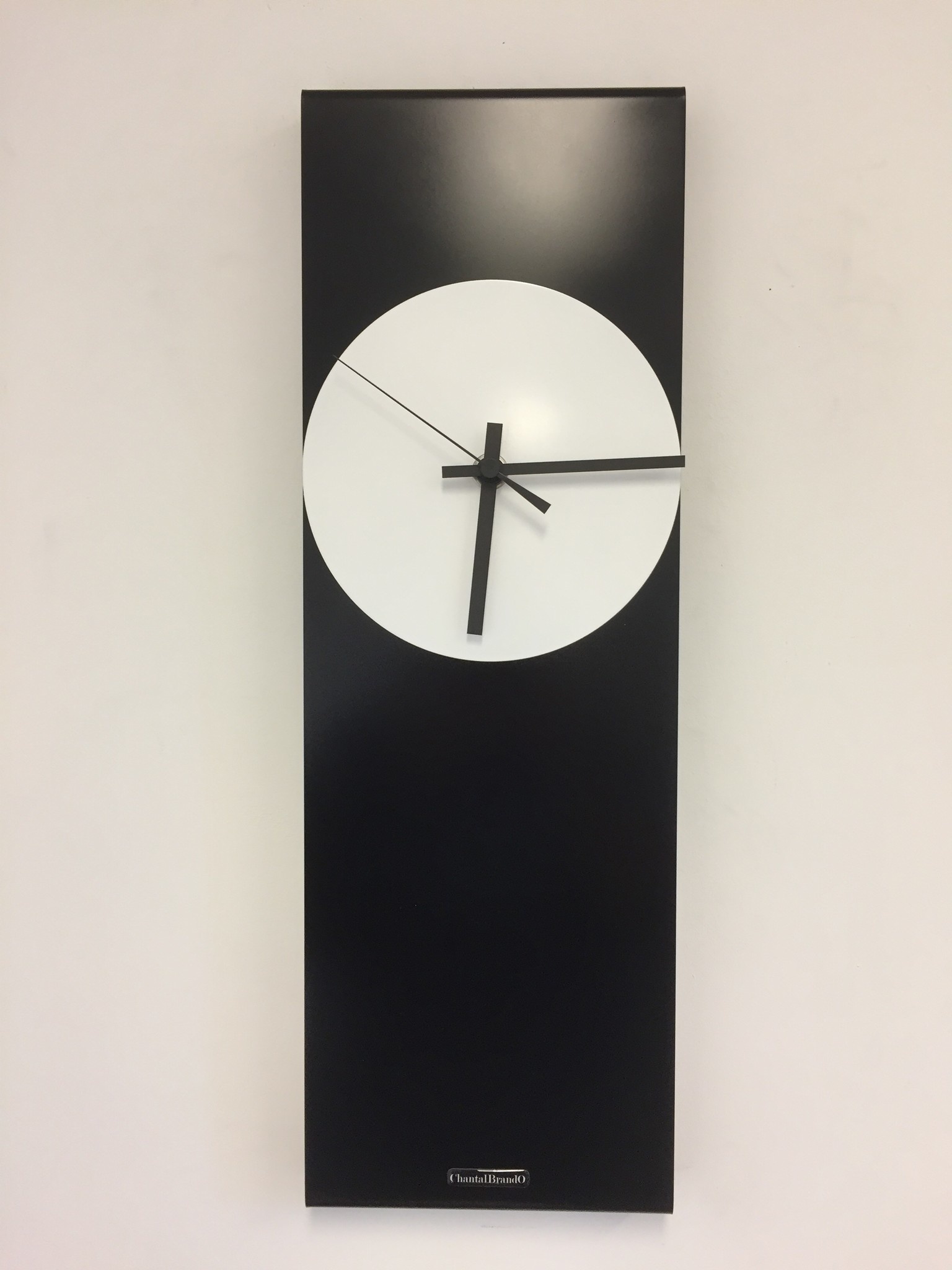 Klokkendiscounter Design - Wall clock Labrand Export Line Black & White Modern Design