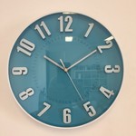 Design - Wanduhr Blue Lagoon Modernes Design