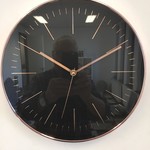 Design - Wall clock Copper Rose Modern Design